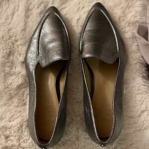 naturalizer silver flats